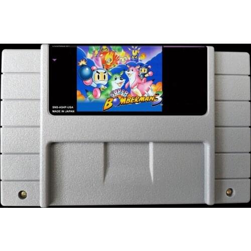 16Bit Games ** Super Bomberman 3 ( USA version!! )