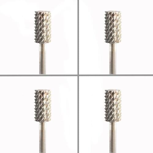 4pcs Carbide Nail Drill Bit - Small Barrel Bit - XXC