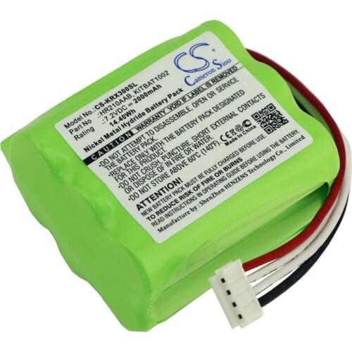 CS 2000mAh / 14.40Wh battery for KORG PA3X, PA3X 61, PA3X 76 HHR210AAB, KITBAT1002