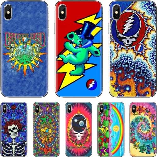 For iPhone iPod Touch 11 12 Pro 4 4S 5 5S SE 5C 6 6S 7 8 X XR XS Plus Max 2020 Soft Cover Pretty Band Music Band Grateful Dead