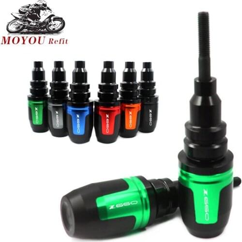 For KAWASAKI Z650 Z 650 2017 2018 2019 2020 Motorcycle CNC Falling Protection Frame Slider Fairing Guard Crash Pad Protector