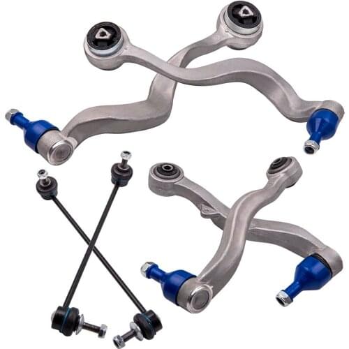 6pcs a set Front Lower Control Arm Suspension Kit For BMW E60 E61 520 523 525 530 540 31126760183, 31126760182, 31356769500
