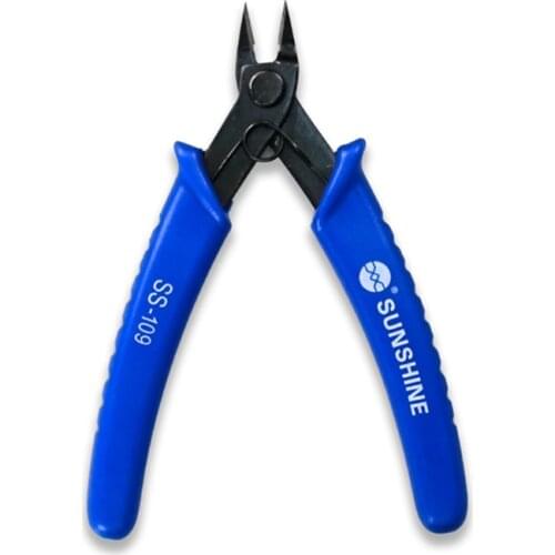 Mini Diagonal Plier Wire Cut Line Stripping Multitool Stripper Knife Crimper Crimping Repair Tools Cable Cutter Electric Forceps