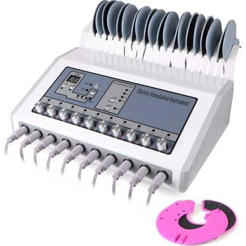 Mychway Home And Salon Use Russian Wave Electric Muscle Stimulator EMS Breast Massage Machine
