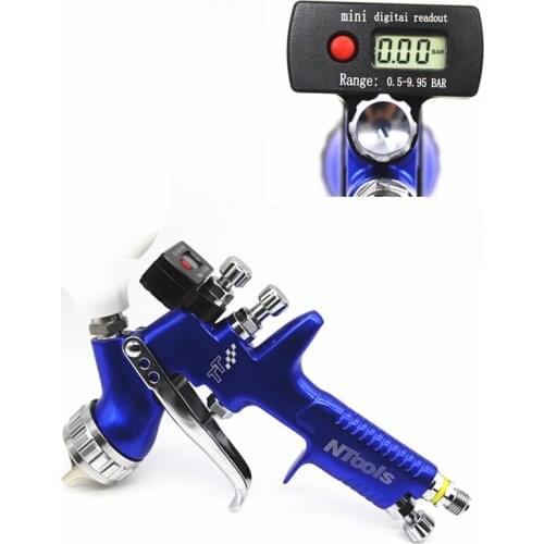 New digital display spray gun/electronic display spray gun/spray gun/pneumatic tool/pneumatic spray gun/digital display sprayer