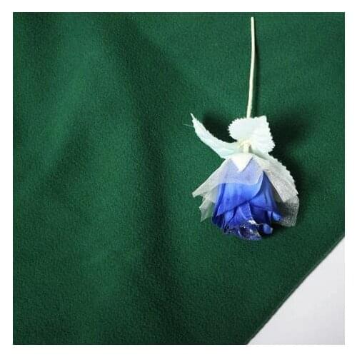 Hunter Green Polar Fleece Fabric anti-pilling one-side Fleece Fabric Handmade Fabric Sold BY THE YARD FREE SHIPPING