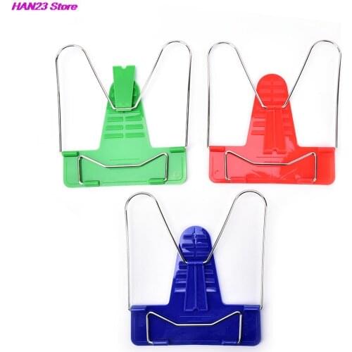 1Pcs Foldable Reading Book Stand Adjustable Document Book Holder Base Reading Bookshelf Recipe Shelf Office School Supplies