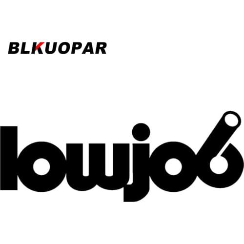 BLKUOPAR for Lowjob Car Stickers Creative Decals Motorcycle Helmet JDM Accessories Trunk Skateboard Waterproof DIY Goods