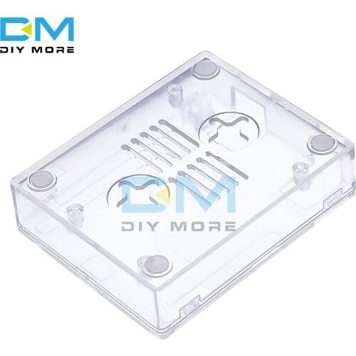 Transparent ABS Plastic Case Shell Clear Protective Box Enclosure For Arduino UNO R3 CH340 ATmega328P Atmega16U2 Board One
