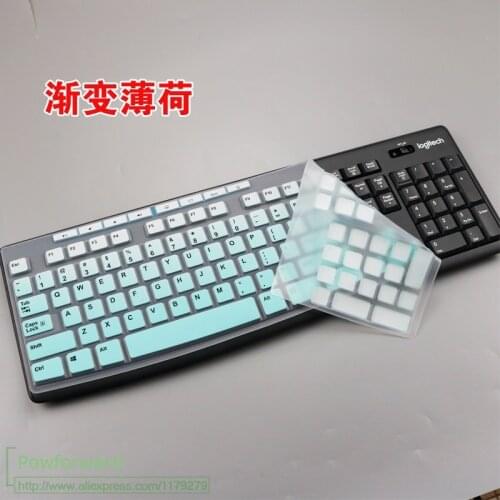 For Logitech MK275 MK270 MK260 MK200 K200 K260 K270 Silicone Dustproof mechanical Desktop PC keyboard Cover Protector