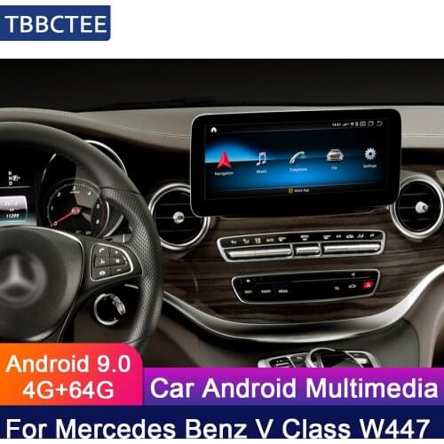 Android For Mercedes Benz MB V Class W447 2014 2015 2016 2017 2018 2019 NTG Car Multimedia player GPS Navi Navigation