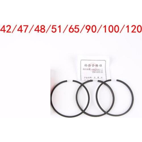 Air Compressor Parts 42/47/48/51/65/80mm Diameter Piston Rings 3 Pcs