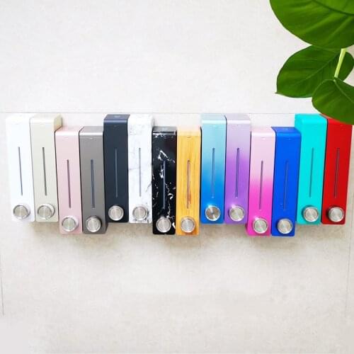 Soap Dispenser Bathroom Shampoo Shower Gel Box Wall-Mounted Bathroom Shower Gel Shampoo Squeezing Machine Liquid Soap Dispenser