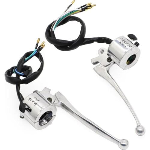 Motorcycle Accessories Handle Switch Brake Clutch Lever set For Suzuki A100 A50 AC50 A80 K90 GT100 T125 RV90