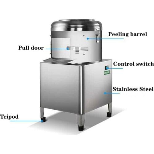 Electric Peeler Commercial Automatic Bean Cleaning Peeler Potato Peeler Sweet Potato Peeler