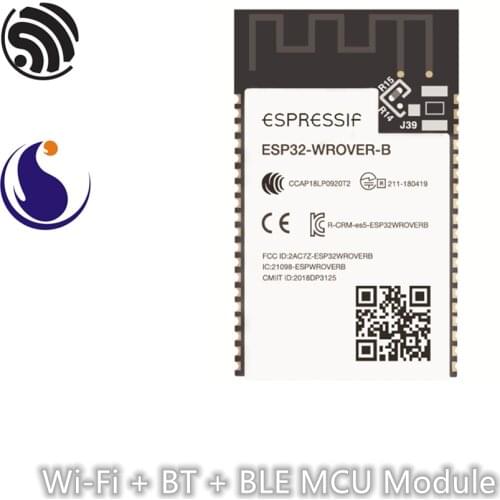 ESP32-WROVER-B Espressif Systems SoC Dual-core Wi-Fi & BT/ Bluetooth LE module Serial port transparent transmission wireless