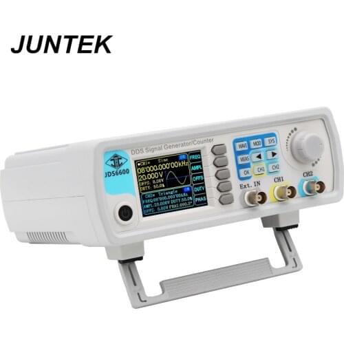JDS6600 15~60MHZ Signal Generator Desktop Digital Control Dual-channel DDS Function Signal Generator Frequency Meter Arbitrary