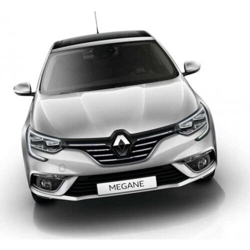 Renault Megane 4 Front Bumper Chrome Streamer 2016 2017 2018 2019 2020 and Car Accessories Special Chrome Accessory