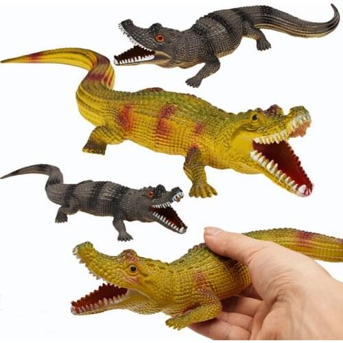 Animal Cognition Make Sound Children Boys Crocodile Simulation Model Toy Tricky Vent Funny Toys Anime figurines Christmas Gift