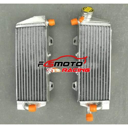 Left & Right Side Aluminum Radiator For KTM 125/150/250/300/350 SX / SX-F / EXC-F / XC / XC-W / EXC TPI 2016 - 2019 2017 2018