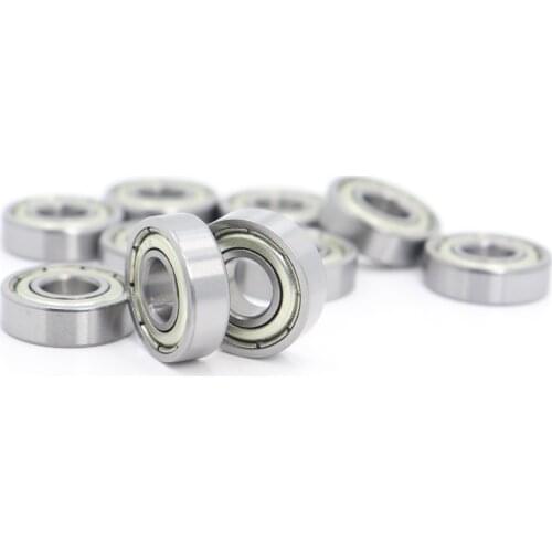 697ZZ ABEC-1 (100PCS) 7x17x5mm Miniature Ball Bearings 619/7ZZ