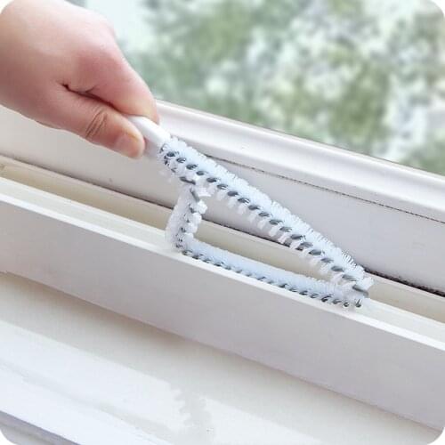 Multifunctional Crevice Cleaning Brush Kitchen Bathroom Window Wash Station Flume Cleaning Brush Household Cleaning Tools