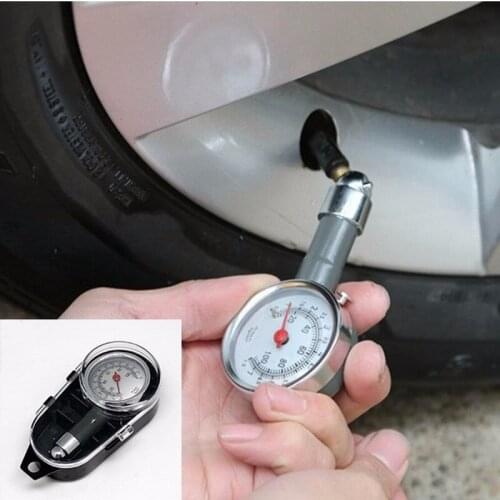 Multifunctional Tyre Air Pressure Test Car Automobile Metal Plastic Tire pressure table Car accessories Pressure Gauge Outdoor