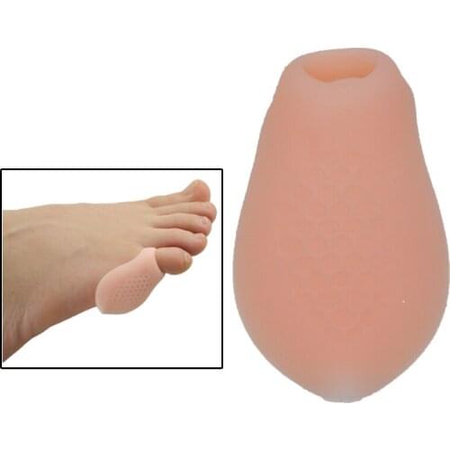1Pair Reusable Slicone Ge foot Toe Separator Correct Thumb Valgus Protector Bunion Little Toes Pedicure Feet Care Z56601