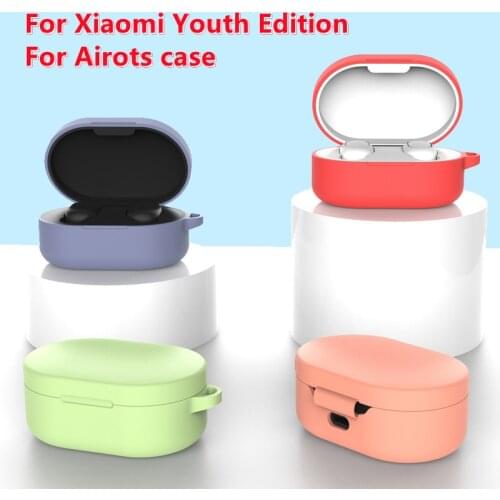 Soft Silicone Cases For Apple Airpods 1/2 Protective Bluetooth-compatible Wireless Earphone Cover Fo Redmi Airdots Charging Box