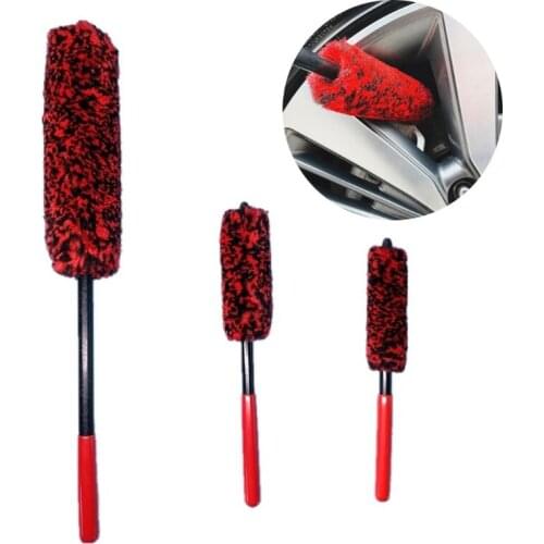 Car Wheel Brush Kit Wheel Detailing Beauty Brushes Set Automotive Cleaning Tools for Car Hard-to-reach Area