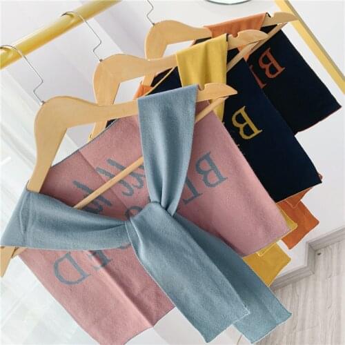 Women Knitted Fake Collars Female Big Shawl Button Down False Collar Solid Color Neck Warmer Capelet Clothes Accessories