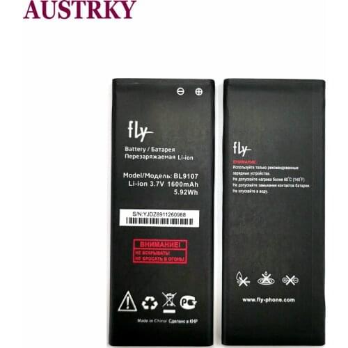 New BL9107 1600mAh Battery Replacement For FLY 5S BL9107 Mobile phone