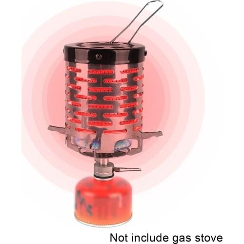 Portable Outdoor Camping Gas Heater Warmer Stove Heating Cover Outdoor Camping Equipment Fishing Hunting Stainless Steel