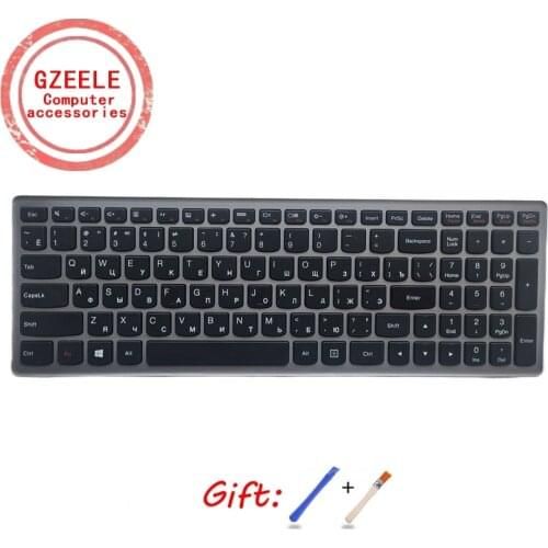 Russian Silver New RU laptop keyboard For Lenovo Z500 Z500A