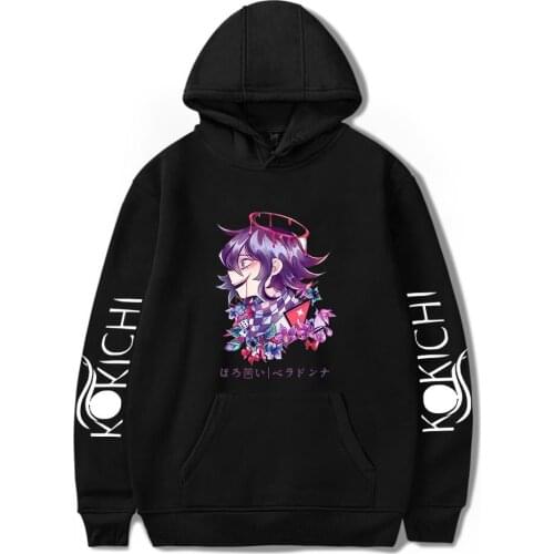 Kokichi Ouma Hoodie Sweatshirts Men Women Long Sleeve Hoodie Casual Harajuku Pullover Cartoon Danganronpa Kokichi Ouma Hoodies