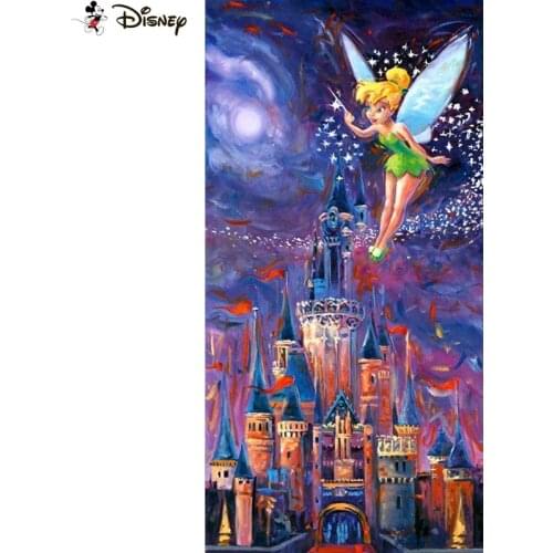 Disney Diamond Painting Cross Stitch Pattern 5D Diamond Embroidery "Cartoon wonderful fairy" Home Decor DIY diamond Art A31052