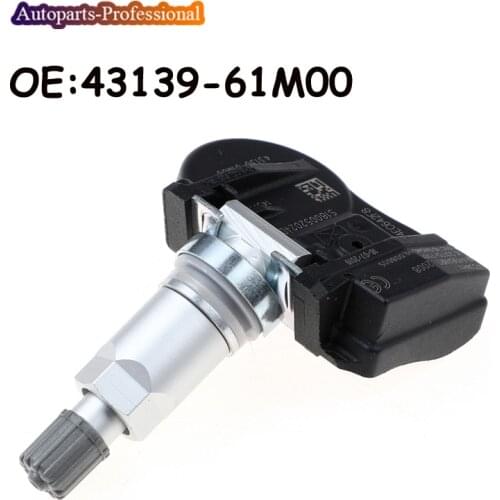 Car 43139-61M00 4313961M00 43130-61M00 For Suzuki Vitara SX4 S-cross Ignis Baleno Swift Jimmy TPMS Tire Pressure Sensor 433MHZ