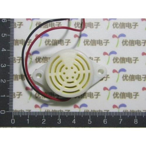 Free shipping high-decibel alarm / SFM-27 DC3-24V / continuous sound / Sounder / White buzzer / alarm