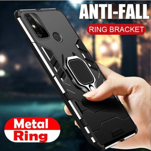 Metal Finger Ring Holder Cover For Huawei Honor 10i 20 10 Lite 9A 9C 9S 8A 8S 8X Y8P Y7P Y6P Y5P Y7 Y6 Y5 2019 P30 Pro Case
