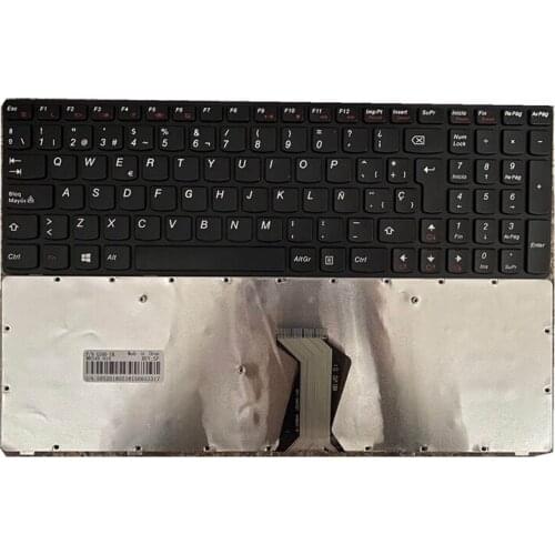 For Lenovo G500 G505 G710 Laptop Standard Spanish Layout Keyboard Black SP
