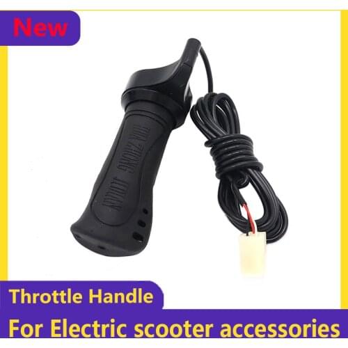 Electric Scooter Bike Throttle Half Twist Throttle Handle Waterproof Joint Ebike Twist Throttle for Bafang BBS01 BBS02 BBSHD