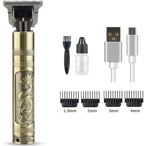 Hair Clipper Professional Electric Hair Trimmer Cutter Beard Shaving Finishing Cutting Machine,Dragon And Phoenix