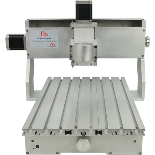 Mini cnc woodworking machine 3040 diy for wood carving cnc frame with Nema23 stepper motors