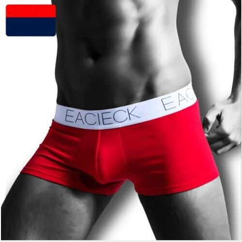 Mens boxer sexy, sweat absorbent, breathable , cotton boxers, middle waist men underwear