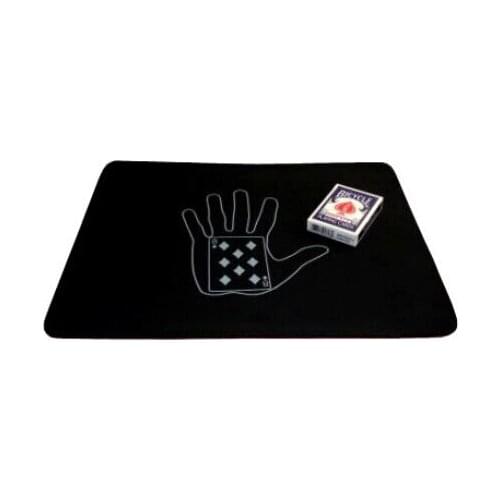 Prediction Double-Faced Card Mat (39*30*0.3cm,Diamond 8),Professional Card Mat,Magic Tricks,Accessory,Gimmick,Magia Toys
