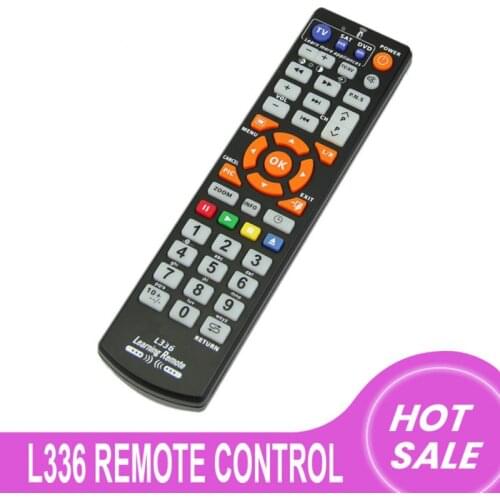 Universal IR Remote Control Smart Remote Control Controller With Learning Function For L336 Remote Control For TV CBL DVD SAT