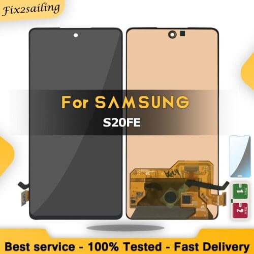AAA+ Quality For Samsung Galaxy S20FE S20 FE G781F G780 LCD Display Touch Screen Digitizer Assembly For S20 Fan Edition S20 Lite