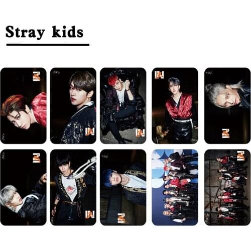 10pcs/set Kpop Stray Kids Photocard New Arrivals HD photo Double side print K-pop stray kids Lomo Cards new arrivals