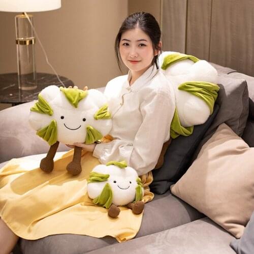 2021 new cartoon cute simulation cotton doll plush toy living room decoration pillow cushion sleeping pillow doll girl