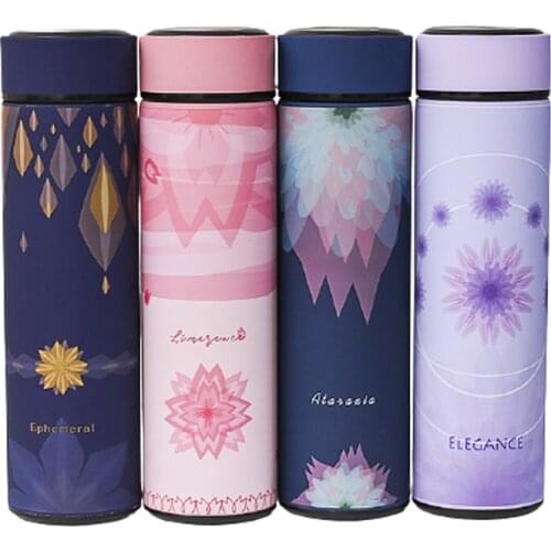 480Ml Stainless Steel Thermos Bottle Portable Vacuum Flasks Sport Thermal Cup Coffee Mug Tea Bottle Office Business Drinkware